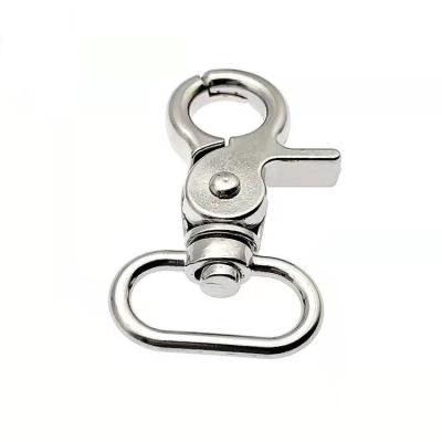 China Industry General High Quality Factory Fashion Existing Swivel Snap Hook For Handbag Lanyard Dog Leash Zinc Alloy Metal Buckle for sale