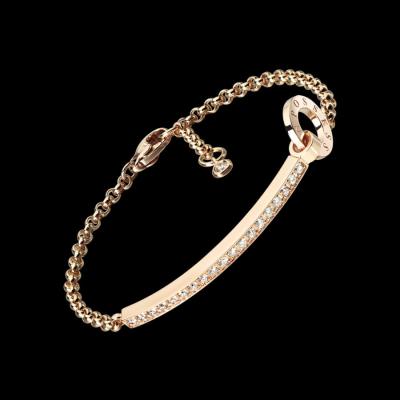 China Piaget Possession Bracelet Bangle, 18K gold with Natural Diamonds G36P6200 for sale