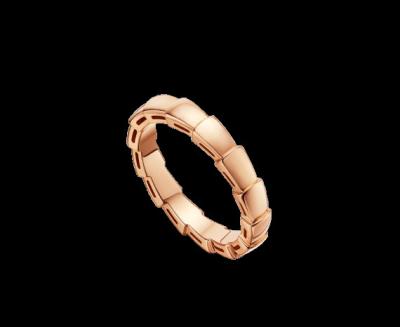 China Bvlgari Serpenti wedding band in 18 kt pink gold Ref. AN856868 from Shenzhen Factory for sale