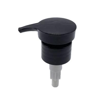 China Non Spill 24mm Plastic Emulsion Bottle Dispenser Pump Smooth Ribbed Cap With Good Quality for sale