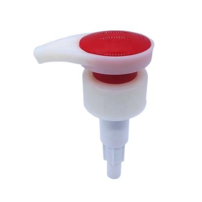 China Non Spill Factory Supply 28mm Plastic Lotion Press Pump For Shampoo Shower Gel Body Lotion for sale