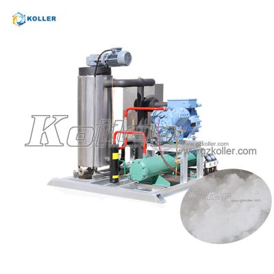 China Fish Koller SF100 10t freshwater fast mud salt freeze ice machine for sale