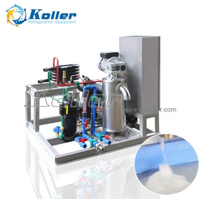 China Commercial Koller Mud Ice for Fish, Seafood, Saltwater Ice Machine Vessel 1 Ton for Fishing Boat for sale