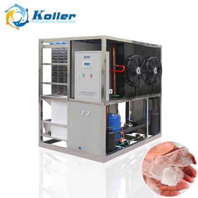 China New Design Ice Plant Single-temperature 10 Ton Plate Ice Machine With Crusher Ice for sale