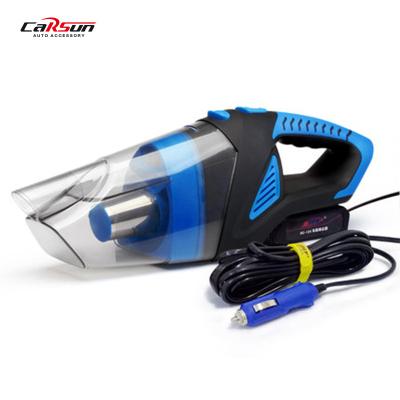 China New 100% 120W Powerful ABS Car Cleaner Mini Car Vacuum Cleaner 12V High Power Handheld Car Cable Stripper for sale