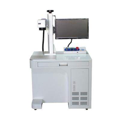 China Laser Marking New Design 150mm*150mm Range Desktop Raycus Fiber Laser Marking Marking Machine for sale