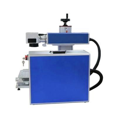 China Laser Marking Raycus Durable In Use Slit Portable Fiber Laser Marking Machine for sale