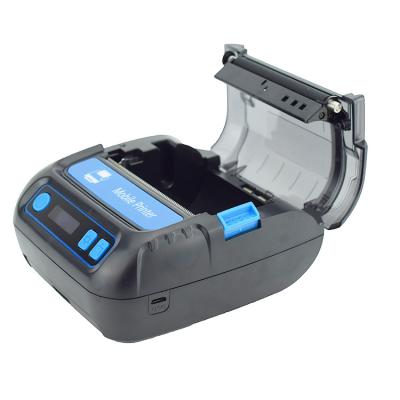 China Black And White Portable Blue Tooth Mobile Wireless 80mm Thermal Receipt Printer For Restaurant Bill for sale