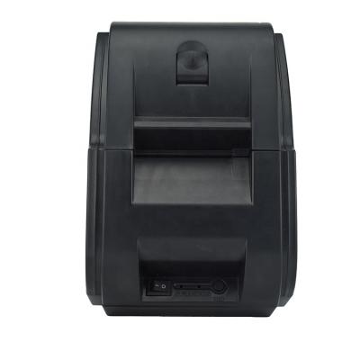 China Durable and Protable 58mm Black Desktop USB Thermal Receipt Printer for sale