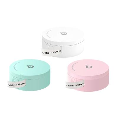 China Color Mini 14mm Small Portable Peripage Label L1 Printer Round Compact Thermal Printer for sale