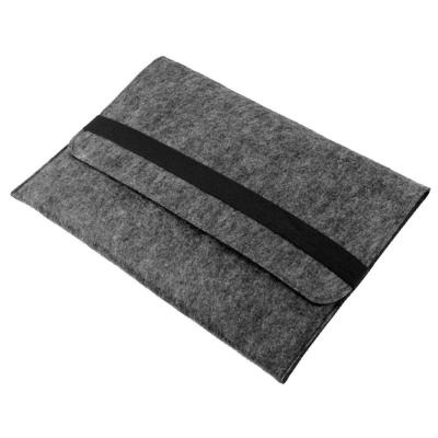 China China Supplier Factory Wholesale Flip Wool Felt Laptop Sleeve Bag 4 Color 13inch Eco-friendly Case For Notebook Tablet for sale