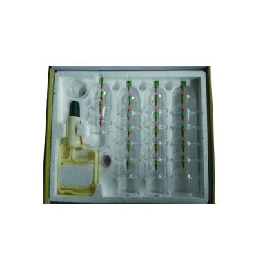 China Chinese Traditional Healthcare Vacuum Cupping Set 24 Cups Kits for sale