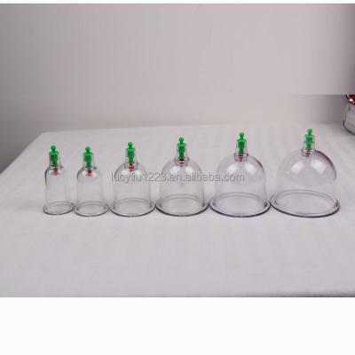 China Healthcare 6 Pcs Chinese Magnetic Vacuum Cupping Set for sale