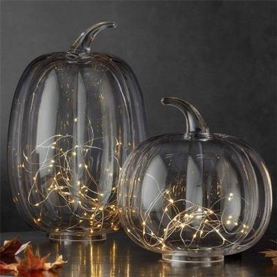 China New China/Pumpkin-Clear Glass LED Set of 3 for sale