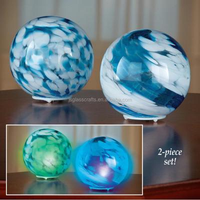 China China Fairy 3d Glass Lamp Color Changing Glass Ball Led Christmas 3d Glass Led Light for sale