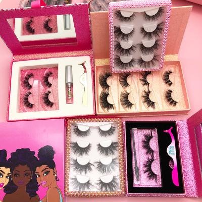 China 25mm Natural Eyelashes 3d Mink Lashes Private Label Lashes Pound Real Mink Eyelashes for sale