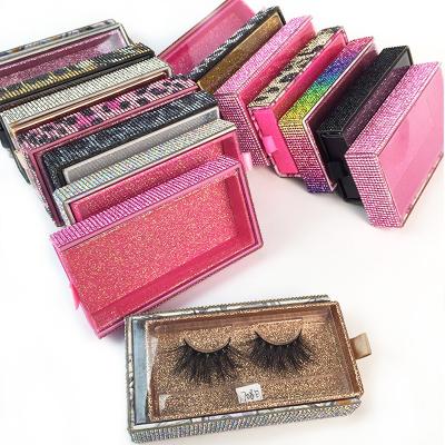 China Deep 25mm Mink Lashes Design Strip Free Custom Packing Full Private Label Eyelash Lashes Wholesale for sale