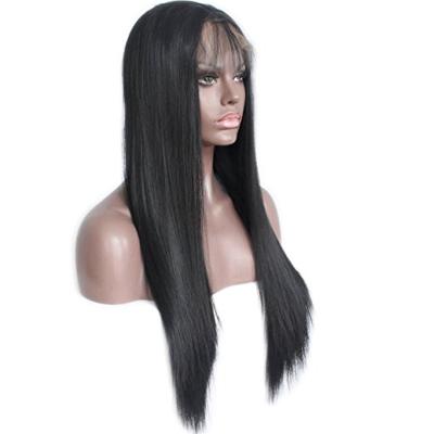 China Hot Selling 2018 Silky Straight Full Lace Hair Extensions 100% Hand Made Wigs For Black Women for sale