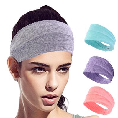 China Hot Sale New Style Outdoor High Quality Beauty Sport Ladies Shape Head Bands Wholesale Fitness Hair Band for sale