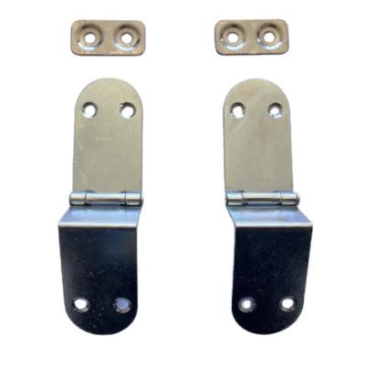 China Safe Exceptional Quality Stainless Steel Adjustable Hidden Glass Door Hinge for sale