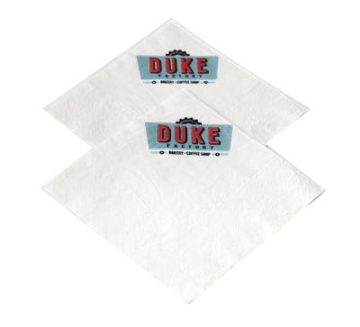 China Printed Printed Dinner Paper Napkin, Napkin With Logo for sale