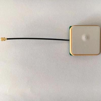 China Ceramic RFID Reader 25*25mm UHF 915MHZ Patch Antenna For RFID Reader Use for sale