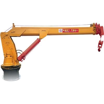 China The Other Reasonable Price 6 Ton Small Boat Crane Jib Marine Deck Crane From China for sale