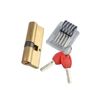 China Door Lock Zinc Lock Cylinder Lock Brass Core With Master Key for sale