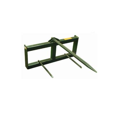 China Truss Skid Steer Loader Attachment Bale Handler , Bale Fork for sale