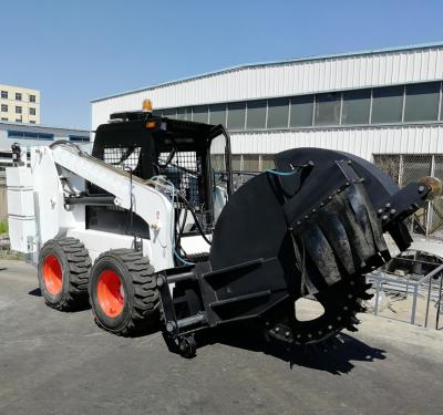 China Farms skid beef loader rock saw for sale