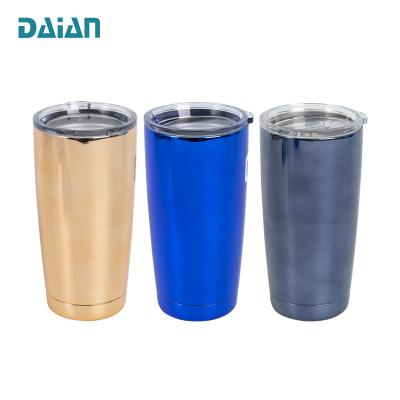 China Viable High Quality Daian 20oz Stainless Steel Travel Coffee Tumbler Cups Wholesale for sale