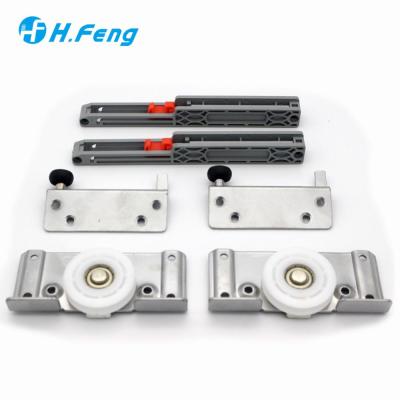 China New Hydraulic Structure Furniture Item Soft Close Sliding Door Roller Damper for sale