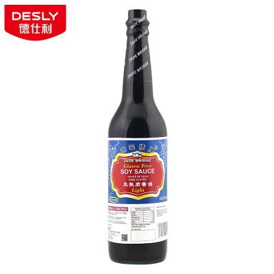 China 625ml Gluten Free No MSG Light Soy Sauce For Cooking OEM Manufacturers 625ml for sale