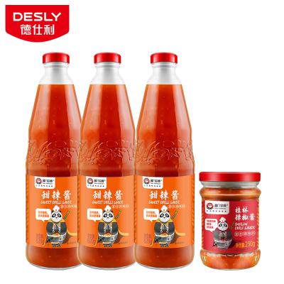 China Manufacturer Wholesale 820g Hot Sauce With Factory Price Sauce Grand Master Chilli With 24 Months Shiny Outside Pie 820g Shelf Life for sale