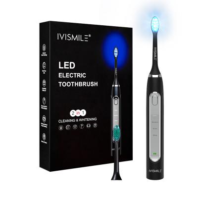 China New Design Battery Operated Advanced Professional 360 LED Eco-Friendly Sonic Electric Toothbrush from IVISMILE for sale