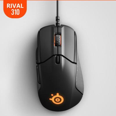 China Gaming SteelSeries Rival 310 Optical Gaming Mouse RGB Illumination 6 ButtonRubber Memory Black for sale