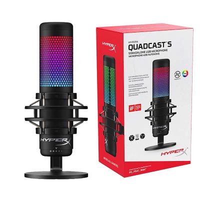 China Hyper X Quadcast s RGB Professional Microphone Headset Hyper X Quadcast s Gaming Microphone Tonor Microphone for sale