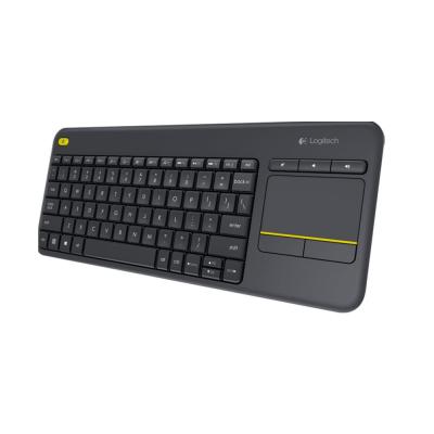 China Victory-Lock Logitech K400 Plus Living Room Wireless Keyboard with Touchpad for Home Theater PC Connected to TV for sale