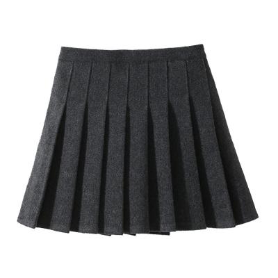 China Anti-wrinkle waist quality babies fashion short skirt children kids pleated skirts clothing 100-170cm height for sale