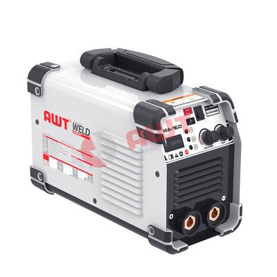 China MMA-160 PORTABLE universal high quality industrial welder IGBT technology inverter of brand welding machine AWT 1/3P 220-380V/440V for sale