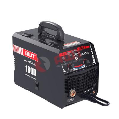 China PORTABLE 200D MIG welding machine mul-function alpha mix gas flux MIG welder dual voltage homeuse industrial welders for sale