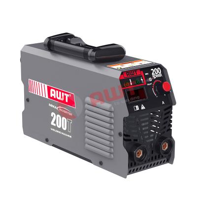 China High Quality PORTABLE Welding Machine Digital Display Arc Welder AWT Smart Home Use MMA66-200 Easy To Use Inverter Welder for sale