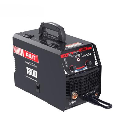 China PORTABLE MIG alpha-180D smart digital display on sale with competitive price welding machine homeuse for factory use inverter wlder for sale