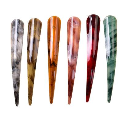 China Trendy Women Fashion Acetate Hair Clips Pointed Platypus Hair Grips Popular Fancy Eco-Friendly Hair Clips Simple Stylish Hairpins for sale