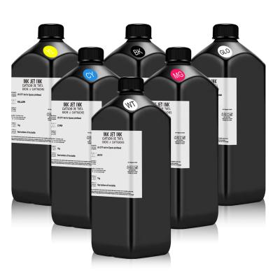 China Environment Friendly DTF Consumables 1000ML UV Ink For Printing AB Transfer Film for sale