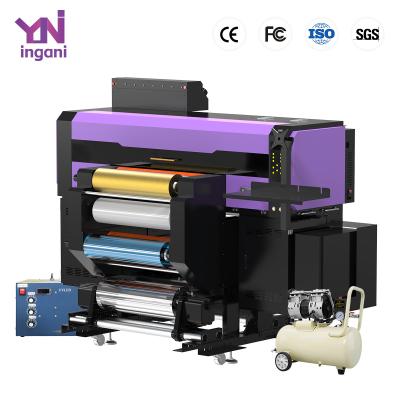 China 4 Head Gold / Silver Foil Effect Making In One Time 60cm UV DTF Printer for sale