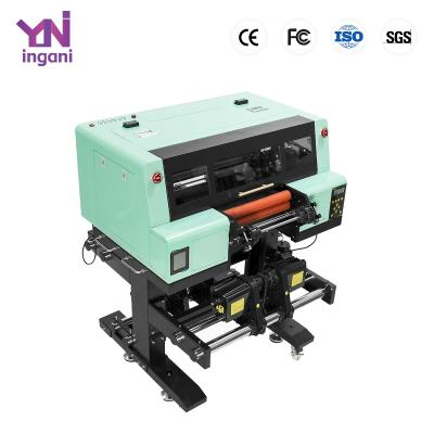 Cina Stampa A3 UV DTF 30cm AB Pet Film Dual F1080 Teste di stampa Stampa etichette trasparenti in vendita