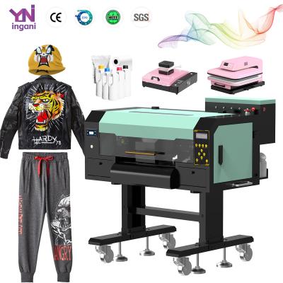 China A3 DTF EPSON I1600*2 T-Shirt dupla impressão de cabeça com máquina de mistura de pó à venda