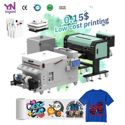 中国 12 Inch DTF EPSON I1600*2 Dual Head T-Shirt Printing With Powder Shaker Machine 販売のため