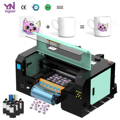 China A3 UV DTF-Desktop-Drucker 30cm UV DTF-Drucker AB-Haustierfilm zu verkaufen